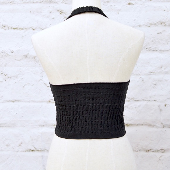 ❌SOLD❌ Black Vest Top - Picture 5 of 5